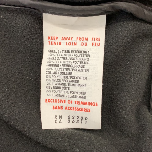 Puma Black Quilted Lifestyle Jacket size M - Picture 12 of 14